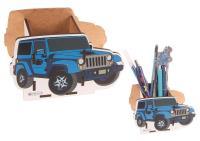 Przybornik organizer na biurko Jeep. Wydawca: CRESCO. SmakLiter.pl Opakowanie Przybornik organizer na biurko Jeep