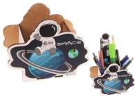 Przybornik organizer na biurko Kosmonauta. Wydawca: CRESCO. SmakLiter.pl Opakowanie Przybornik organizer na biurko Kosmonauta