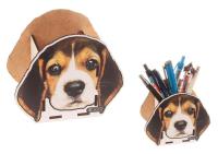 Przybornik organizer na biurko Pies. Wydawca: CRESCO. SmakLiter.pl Opakowanie Przybornik organizer na biurko Pies