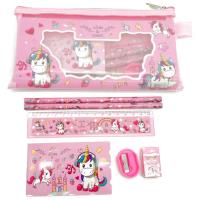 Opakowanie Przybory szkolne jednorożec