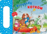 Przygody kotków. Autor: Taylor Lawrie. SmakLiter.pl Okładka książki Przygody kotków