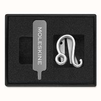 Opakowanie Przypinka do notatnika kalendarza zodiak lew srebr