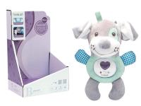 Opakowanie Przywieszka pluszowa piesek światło dźwięk