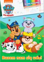Okładka książki Psi Patrol. Dodaj kolorów cz.8 Razem nam się uda!