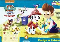 Okładka książki Psi Patrol. Kraina puzzli. Festyn w Zatoce Przygód