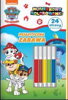Psiastyczna zabawa. Psi Patrol. Numerkowe kolorowanki. Autor: Opracowanie zbiorowe. SmakLiter.pl Okładka książki Psiastyczna zabawa. Psi Patrol. Numerkowe kolorowanki