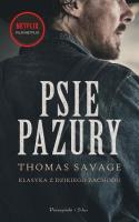 Psie pazury. Autor: Thomas Savage. SmakLiter.pl Okładka książki Psie pazury