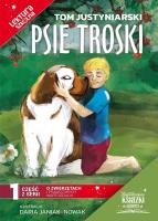 Psie troski wyd. 2022. Autor: Tom Justyniarski. SmakLiter.pl Okładka książki Psie troski wyd. 2022