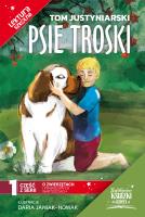 Psie troski. Autor: Tom Justyniarski. SmakLiter.pl Okładka książki Psie troski