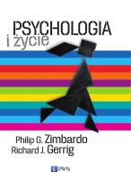 Psychologia i życie. Autor: Richard J. Gerrig, Philip G. Zimbardo. SmakLiter.pl Okładka książki Psychologia i życie