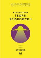 Psychologia teorii spiskowych. Autor: Jan-Willem van Prooijen. SmakLiter.pl Okładka książki Psychologia teorii spiskowych