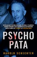 Psychopata. Autor: Harold Schechter. SmakLiter.pl Okładka książki Psychopata