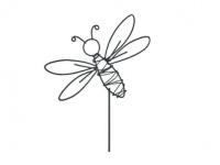 Opakowanie Pszczoła na piku metal 33cm