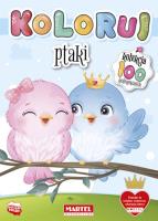 Okładka książki Ptaki. Koloruj