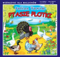 Ptasie plotki. Autor: Julian Tuwim. SmakLiter.pl Okładka książki Ptasie plotki