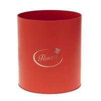 Opakowanie Pudełko Flower Box czerwony ROZETTE