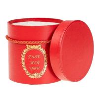 Opakowanie Pudełko Flower Box czerwony ROZETTE