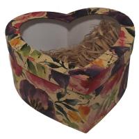 Pudełko kraftowe Passion Flowers serce. Wydawca: Ziemia Obiecana. SmakLiter.pl Opakowanie Pudełko kraftowe Passion Flowers serce