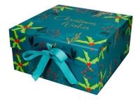 Pudełko magnetyczne 25x25x12cm ostrokrzew. Wydawca: incood.. SmakLiter.pl Opakowanie Pudełko magnetyczne 25x25x12cm ostrokrzew