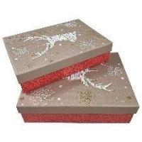 Opakowanie Pudełko prezentowe Boże Narodzenie 20x27x8cm