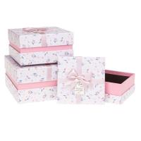 Opakowanie Pudełko prezentowe KW Kwiaty 3szt ROZETTE