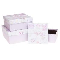 Opakowanie Pudełko prezentowe KW Pastel 3szt ROZETTE