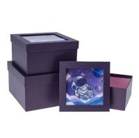 Opakowanie Pudełko prezentowe PUD-23329-KW 3szt ROZETTE