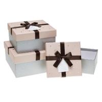 Opakowanie Pudełko prezentowe PUG-20P19-KW 3szt ROZETTE