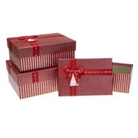 Opakowanie Pudełko prezentowe PUG-22206-PR 3szt ROZETTE
