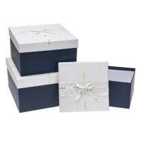 Opakowanie Pudełko prezentowe PUG-23215-KW 3szt ROZETTE