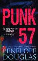 Punk 57. Autor: Penelope Douglas. SmakLiter.pl Okładka książki Punk 57