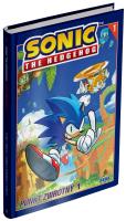 Punkt zwrotny 1. Sonic the Hedgehog. Tom 1. Autor: Tracy Yardley, Adam Bryce Thomas. SmakLiter.pl Okładka książki Punkt zwrotny 1. Sonic the Hedgehog. Tom 1