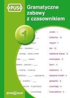 PUS Gramatyczne zabawy z czasownikiem. Autor: Marcinkowska Dorota. SmakLiter.pl Okładka książki PUS Gramatyczne zabawy z czasownikiem