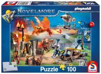 Puzzle 100 Playmobil Novelmore. Wydawca: Schmidt. SmakLiter.pl Opakowanie Puzzle 100 Playmobil Novelmore