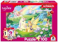 Puzzle 100 Schleich Bayala Magiczne Jednorożce + figurka 113348. Wydawca: Schmidt Spiele Puzzle. SmakLiter.pl Opakowanie Puzzle 100 Schleich Bayala Magiczne Jednorożce + figurka 113348