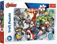 Opakowanie Puzzle 100 Sławni Avengers/Disney Marvel TREFL