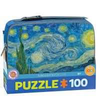 Puzzle 100 z lunch box  Van Gogh 9100-1204. Wydawca: Eurographics. SmakLiter.pl Opakowanie Puzzle 100 z lunch box  Van Gogh 9100-1204