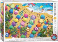 Puzzle 1000 Beach Summer Fun 6000-5871. Wydawca: Eurographics. SmakLiter.pl Opakowanie Puzzle 1000 Beach Summer Fun 6000-5871