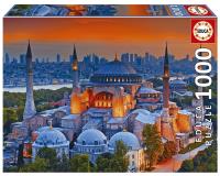Puzzle 1000 Błękitny Meczet, Stambuł, Turcja. Wydawca: Educa. SmakLiter.pl Opakowanie Puzzle 1000 Błękitny Meczet, Stambuł, Turcja