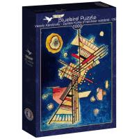 Puzzle 1000 Ciemny chłód, Kandinsky Vassily. Wydawca: Bluebird Puzzle. SmakLiter.pl Opakowanie Puzzle 1000 Ciemny chłód, Kandinsky Vassily
