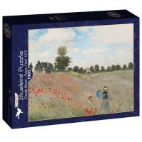 Puzzle 1000 Claude Monet, Pole maków. Wydawca: Bluebird Puzzle. SmakLiter.pl Opakowanie Puzzle 1000 Claude Monet, Pole maków