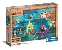 Opakowanie Puzzle 1000 Compact Disney Maps Little Mermaid