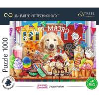 Opakowanie Puzzle 1000 Cuteness Overload: Doggy Peekers TREFL
