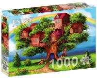Opakowanie Puzzle 1000 Domki na drzewie