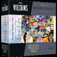 Puzzle 1000 drewniane Zlot złoczyńców Disney Villains 20167. Wydawca: Trefl PAP. SmakLiter.pl Opakowanie Puzzle 1000 drewniane Zlot złoczyńców Disney Villains 20167