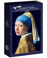 Puzzle 1000 Dziewczyna z perłą, Vermeer. Wydawca: Bluebird Puzzle. SmakLiter.pl Opakowanie Puzzle 1000 Dziewczyna z perłą, Vermeer