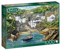 Puzzle 1000 Falcon Portloe/Kornwalia/Anglia G3. Wydawca: Jumbo. SmakLiter.pl Opakowanie Puzzle 1000 Falcon Portloe/Kornwalia/Anglia G3