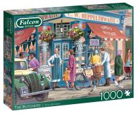 Puzzle 1000 Falcon Rzeźnik G3. Wydawca: Jumbo. SmakLiter.pl Opakowanie Puzzle 1000 Falcon Rzeźnik G3