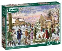 Puzzle 1000 Falcon Świąteczny nastrój G3. Wydawca: Jumbo. SmakLiter.pl Opakowanie Puzzle 1000 Falcon Świąteczny nastrój G3