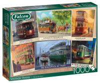 Puzzle 1000 Falcon Tramwaje z przeszłości G3. Wydawca: Jumbo. SmakLiter.pl Opakowanie Puzzle 1000 Falcon Tramwaje z przeszłości G3